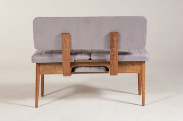Shundrea Benk 85 cm - Valnøtt - Møbler - Stoler & lenestoler - Benk