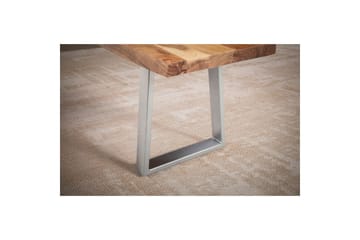Sittbänk utan ryggstöd Wohnling Krom, Ljusbrun 160x40 cm - Møbler - Stoler & lenestoler - Benk - Entrebenk
