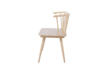 Sittebenk med ryggstøtte Venture Home Bobby sittebenk 120 cm Whitewash Hvitvasket - Møbler - Stoler & lenestoler - Benk