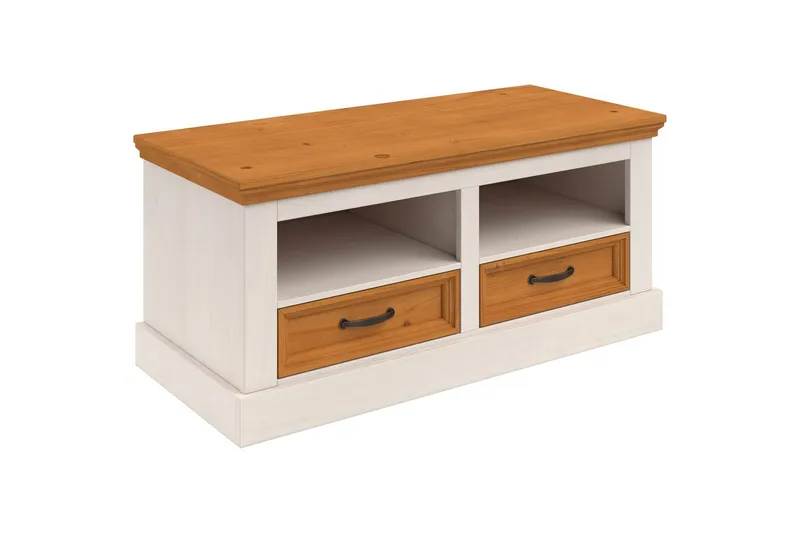 Skobenk Loft24 Selma Skobenk 100 cm Vit, undefined