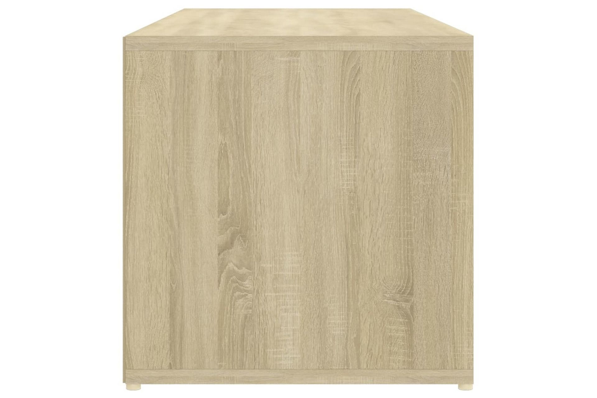 Skobenk sonoma eik 105x35x35 cm sponplate - Brun - Møbler - Stoler & lenestoler - Benk - Skohylle med benk