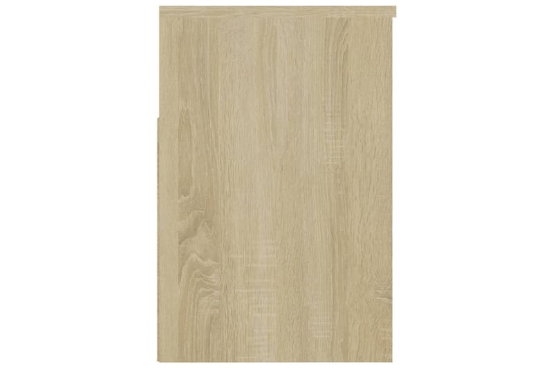 Skobenk sonoma eik 60x30x45 cm sponplater - Brun - Møbler - Stoler & lenestoler - Benk - Skohylle med benk
