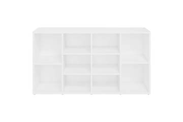 Skobenk hvit 103x30x54,5 cm sponplater - Hvit - Møbler - Stoler & lenestoler - Benk - Skohylle med benk