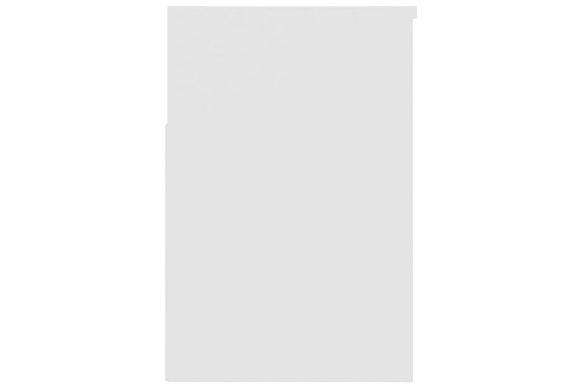 Skobenk hvit 60x30x45 cm sponplater - Hvit - Møbler - Stoler & lenestoler - Benk - Skohylle med benk