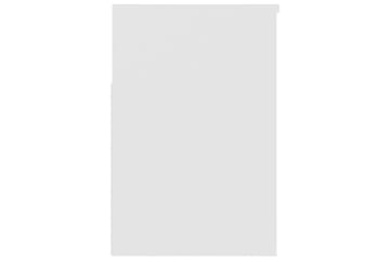 Skobenk hvit 60x30x45 cm sponplater - Hvit - Møbler - Stoler & lenestoler - Benk - Skohylle med benk
