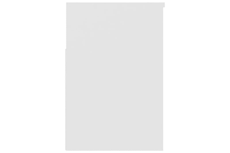 Skobenk hvit 60x30x45 cm sponplater - Hvit - Møbler - Stoler & lenestoler - Benk - Skohylle med benk