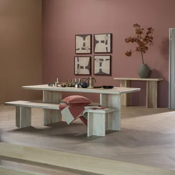 Spisebenk Ato 220 cm - Natur - Møbler - Stoler & lenestoler - Benk - Entrebenk