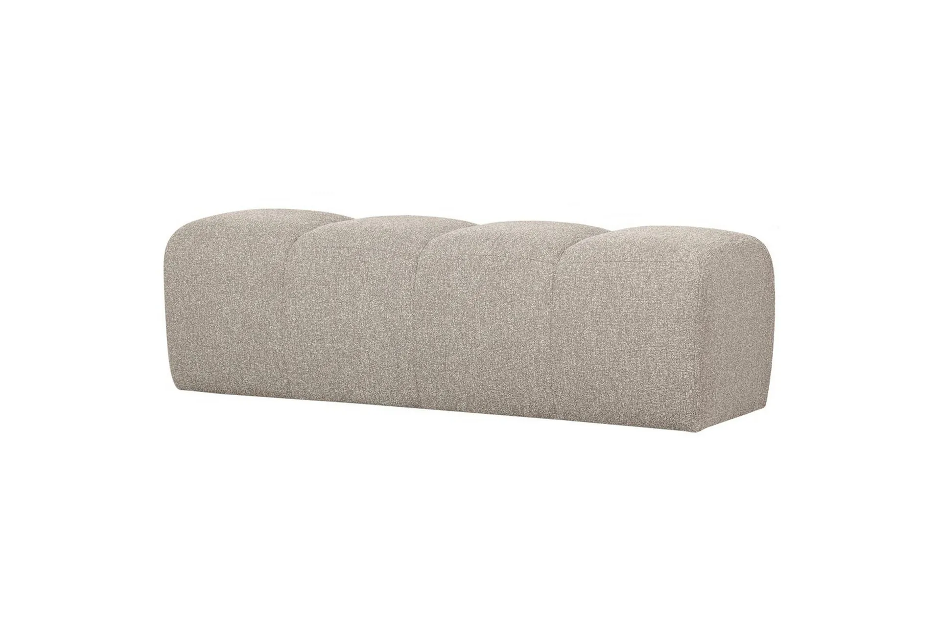 Spisebenk Mojo - Beige Melange, Nei