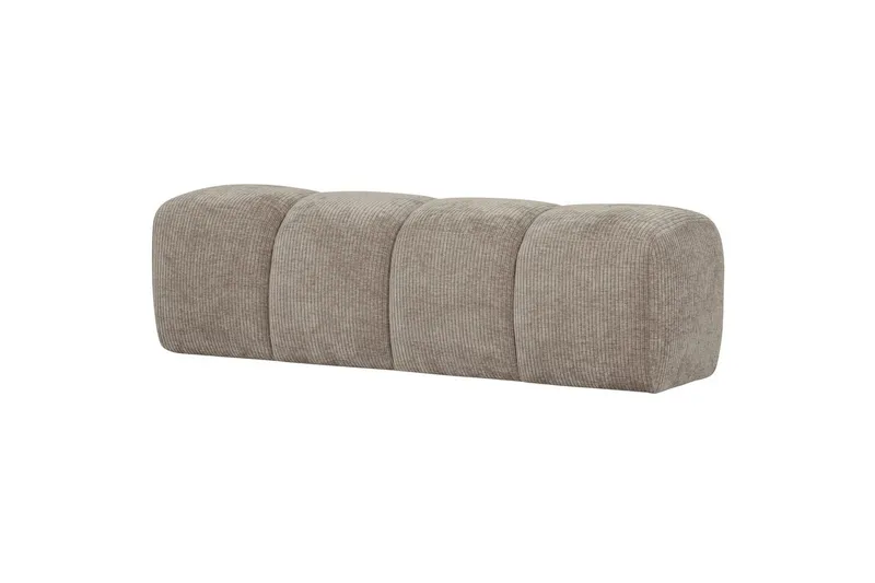 Spisebenk Mojo - Mørk Sand, Nei - Møbler - Stoler & lenestoler - Benk - Entrebenk