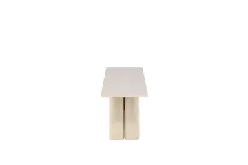 Spisebenk Olivia 40x180x45 cm Hvit - Hvit - Møbler - Stoler & lenestoler - Benk - Entrebenk