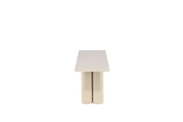 Spisebenk Olivia 40x180x45 cm Hvit - Hvit - Møbler - Stoler & lenestoler - Benk - Entrebenk