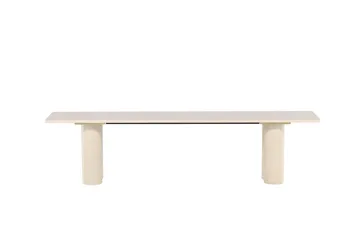 Spisebenk Olivia 40x180x45 cm Hvit - Hvit - Møbler - Stoler & lenestoler - Benk - Entrebenk