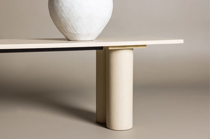 Spisebenk Olivia 40x180x45 cm Hvit - Hvit - Møbler - Stoler & lenestoler - Benk - Entrebenk