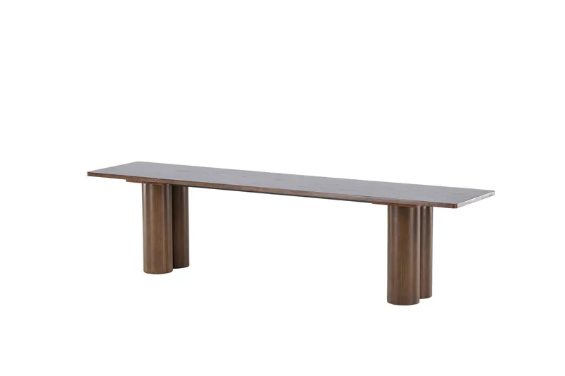 Spisebenk Olivia 40x180x45 cm Mokka - Mokka - Møbler - Stoler & lenestoler - Benk - Entrebenk