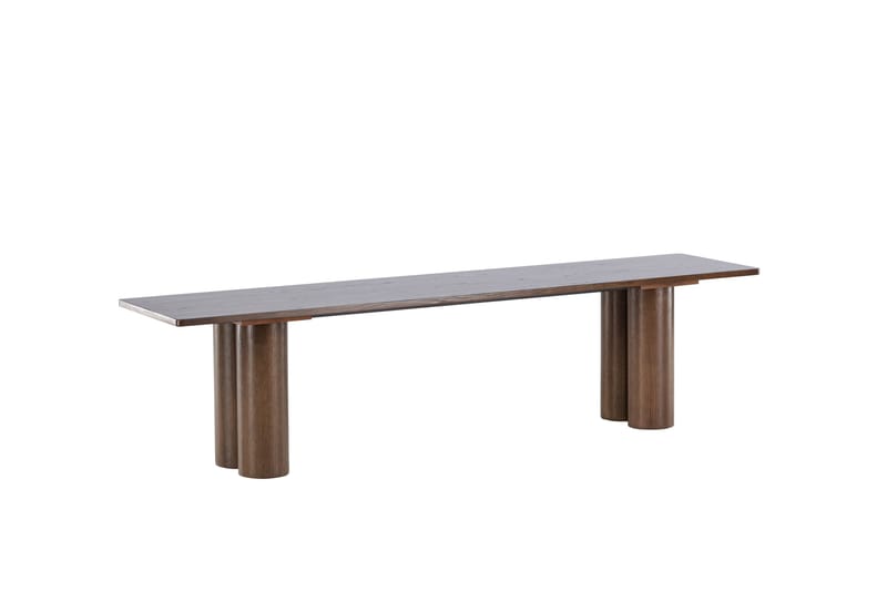Spisebenk Olivia 40x180x45 cm Mokka - Mokka - Møbler - Stoler & lenestoler - Benk - Entrebenk