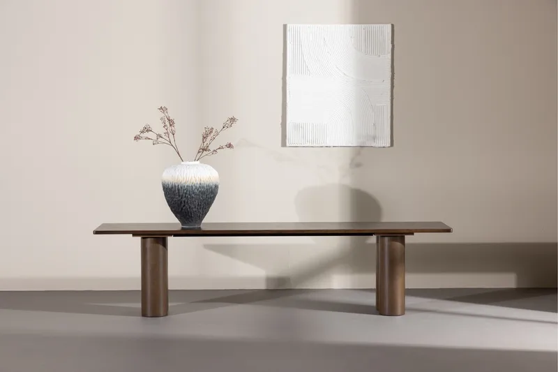 Spisebenk Olivia 40x180x45 cm Mokka - Mokka - Møbler - Stoler & lenestoler - Benk - Entrebenk