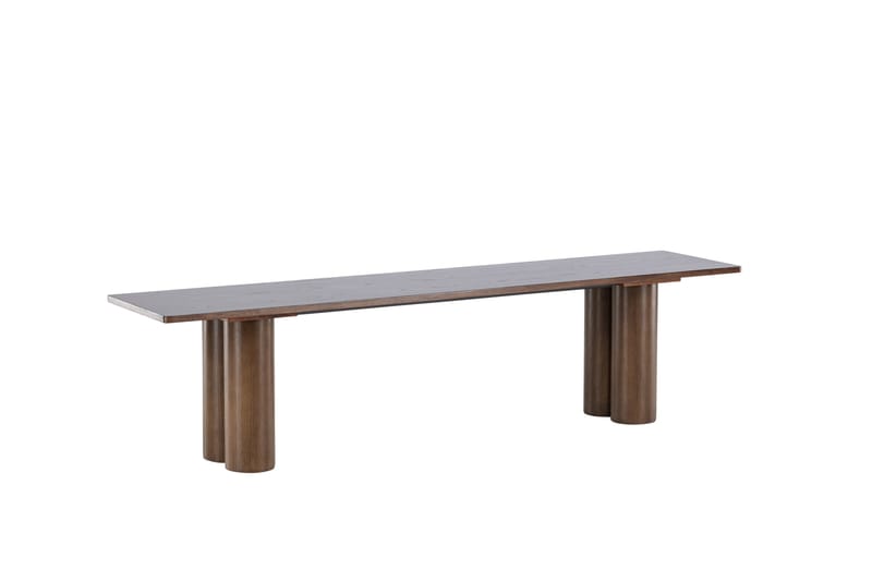 Spisebenk Olivia 40x180x45 cm Mokka - Mokka - Møbler - Stoler & lenestoler - Benk - Entrebenk