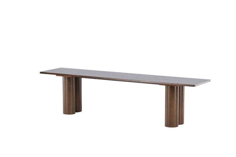 Spisebenk Olivia 40x180x45 cm Mokka - Mokka - Møbler - Stoler & lenestoler - Benk - Entrebenk