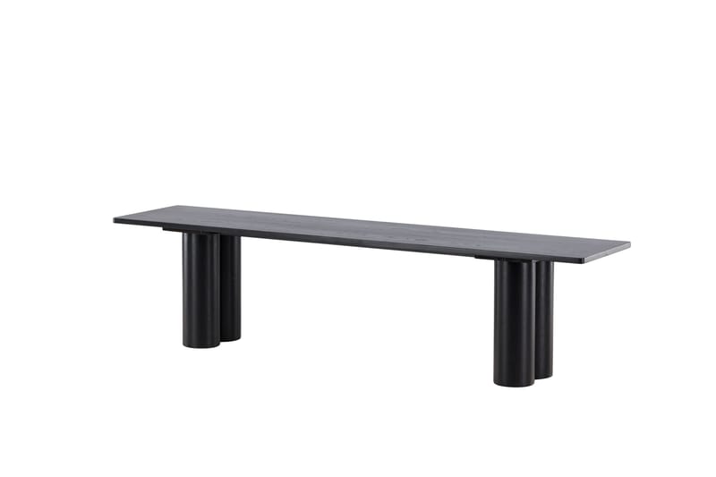 Spisebenk Olivia 40x180x45 cm Svart - Svart - Møbler - Stoler & lenestoler - Benk - Entrebenk