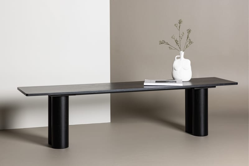 Spisebenk Olivia 40x180x45 cm Svart - Svart - Møbler - Stoler & lenestoler - Benk - Entrebenk