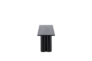 Spisebenk Olivia 40x180x45 cm Svart - Svart - Møbler - Stoler & lenestoler - Benk - Entrebenk