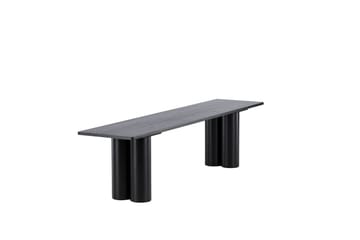 Spisebenk Olivia 40x180x45 cm Svart - Svart - Møbler - Stoler & lenestoler - Benk - Entrebenk