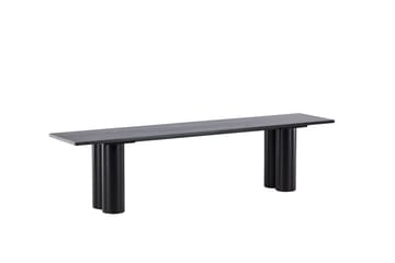 Spisebenk Olivia 40x180x45 cm Svart - Svart - Møbler - Stoler & lenestoler - Benk - Entrebenk