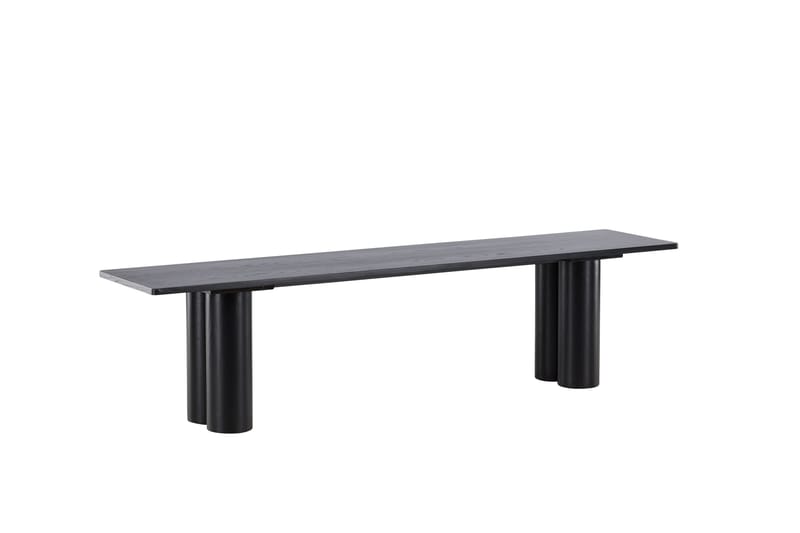 Spisebenk Olivia 40x180x45 cm Svart - Svart - Møbler - Stoler & lenestoler - Benk - Entrebenk