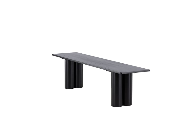 Spisebenk Olivia 40x180x45 cm Svart - Svart - Møbler - Stoler & lenestoler - Benk - Entrebenk