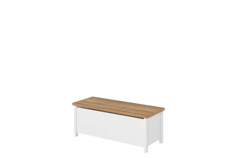 Storys Skobenk 99 cm, Hvit