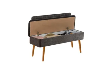 Valsot Benker 110 cm - Natur/Antrasitt - Møbler - Stoler & lenestoler - Benk