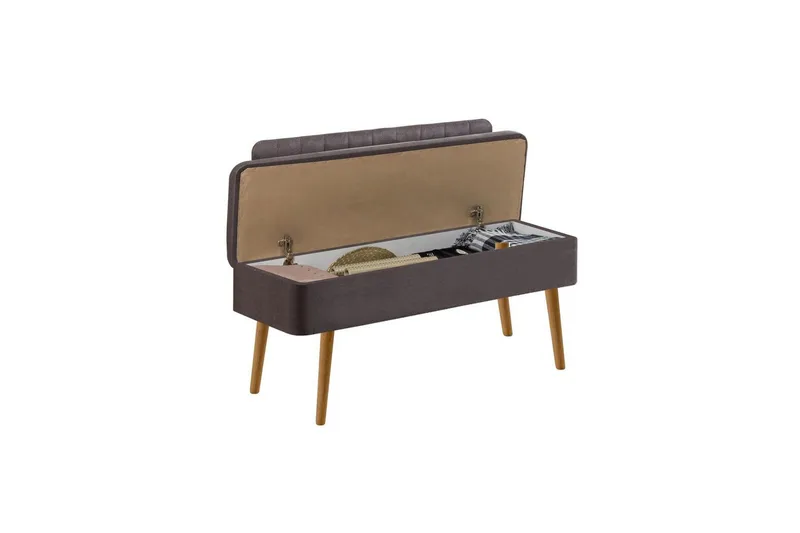 Valsot Benker 110 cm - Natur/Antrasitt - Møbler - Stoler & lenestoler - Benk