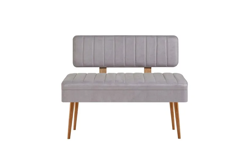 Valsot Benker 110 cm - Natur/Grå - Møbler - Stoler & lenestoler - Benk