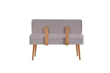 Valsot Benker 110 cm - Natur/Grå - Møbler - Stoler & lenestoler - Benk