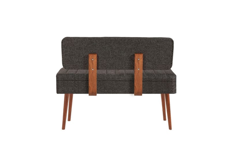 Valsot Benker 110 cm - Valnøtt/Antrasitt - Møbler - Stoler & lenestoler - Benk - Entrebenk