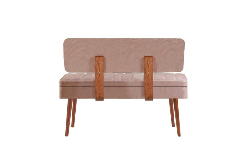 Valsot Benker 110 cm - Valnøtt/Stein - Møbler - Stoler & lenestoler - Benk - Entrebenk