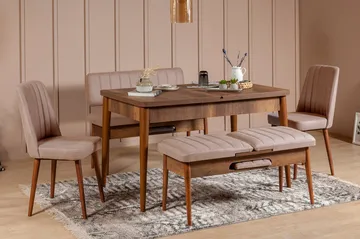 Valsot Sittebenk 110 cm - Brun - Møbler - Stoler & lenestoler - Benk