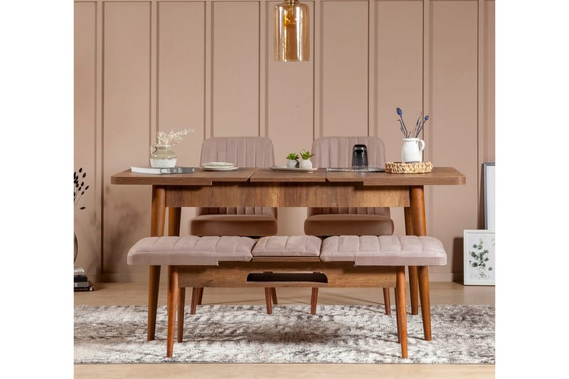 Valsot Sittebenk 110 cm - Brun - Møbler - Stoler & lenestoler - Benk - Entrebenk