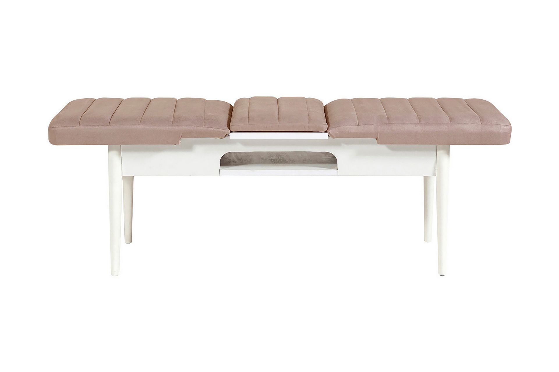 Valsot Sittebenk 110 cm - Hvit/Brun - Møbler - Stoler & lenestoler - Benk - Entrebenk