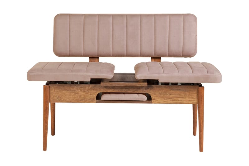 Valsot Sittebenk 110 cm - Mørkebrun/Grå - Møbler - Stoler & lenestoler - Benk