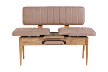 Valsot Sittebenk 110 cm - tre/natur/Grå - Møbler - Stoler & lenestoler - Benk