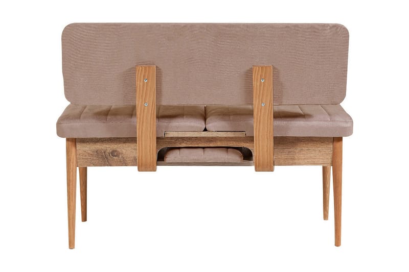 Valsot Sittebenk 110 cm - tre/natur/Grå - Møbler - Stoler & lenestoler - Benk