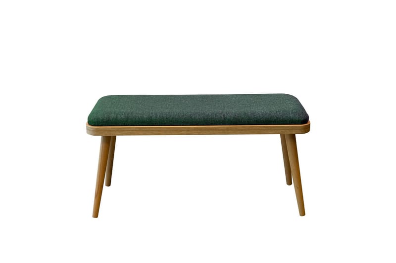 Valsot Sittebenk 33 cm - Eik/Grønn - Møbler - Stoler & lenestoler - Benk - Entrebenk