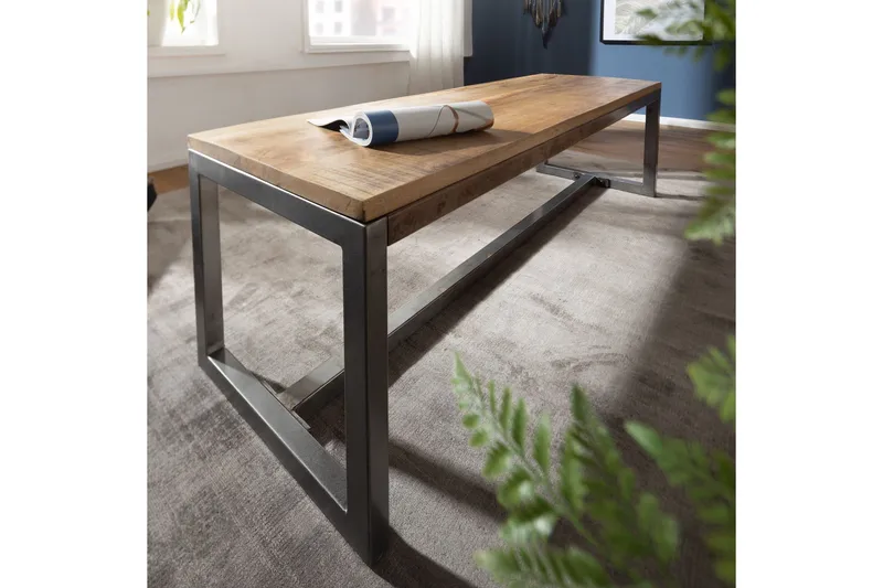 Willowdale Sittebenk 120 cm - Brun/Svart - Møbler - Stoler & lenestoler - Benk - Entrebenk - Entrebenk med oppbevaring