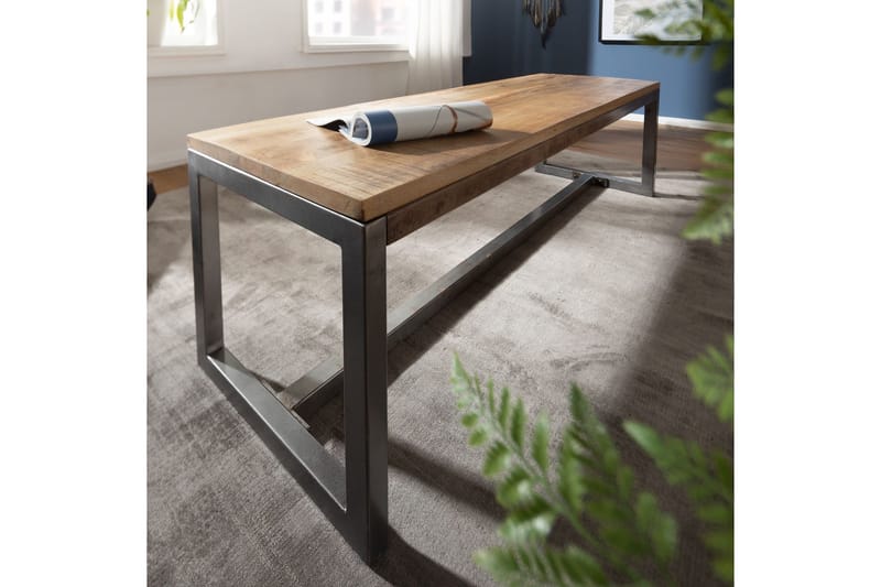 Willowdale Sittebenk 120 cm - Brun/Svart - Møbler - Stoler & lenestoler - Benk - Entrebenk - Entrebenk med oppbevaring