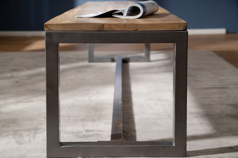 Willowdale Sittebenk 120 cm - Brun/Svart - Møbler - Stoler & lenestoler - Benk - Entrebenk - Entrebenk med oppbevaring