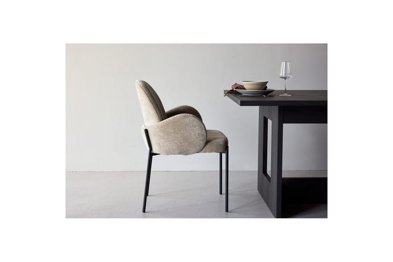 Bloom Spisestuestol - Beige - Møbler - Stoler & lenestoler - Karmstoler