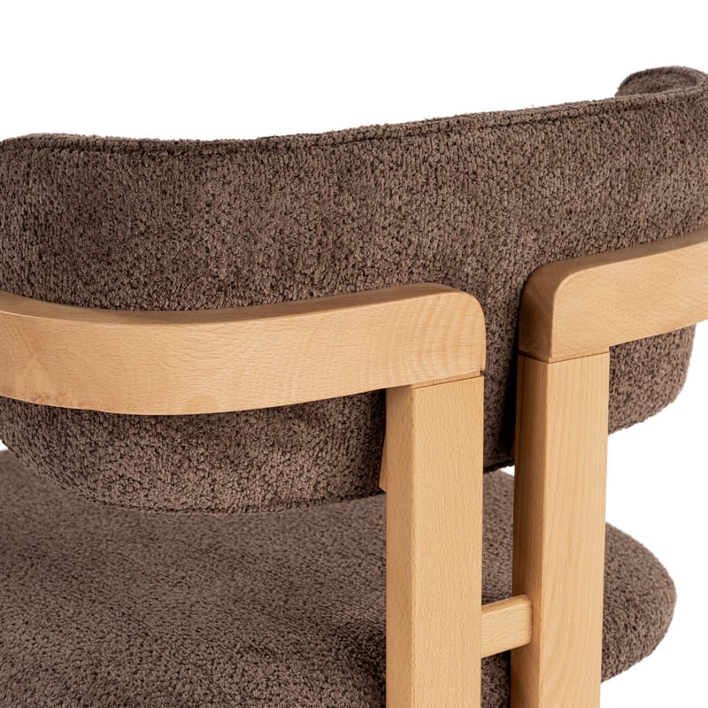 Bonavista Stol - brun og eik - Møbler - Stoler & lenestoler - Spisestuestoler & kjøkkenstoler