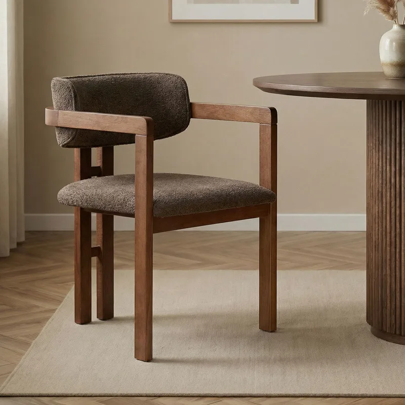 Bonavista Stol - brun og valnøtt - Møbler - Stoler & lenestoler - Spisestuestoler & kjøkkenstoler