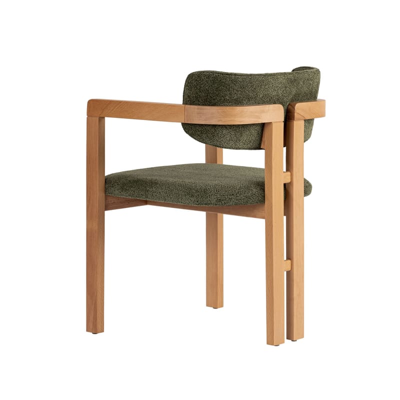 Bonavista Stol - grønn og eik - Møbler - Stoler & lenestoler - Spisestuestoler & kjøkkenstoler